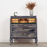 Secrétaire en chêne, design danois, années 1960, production: Danemark