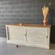 Old trade furniture with sliding door