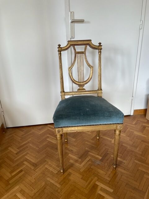 Pair of Louis XVI style chairs