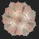 Large Murano Ceiling Lamp in Pink and White Glass, Italy, 1970s