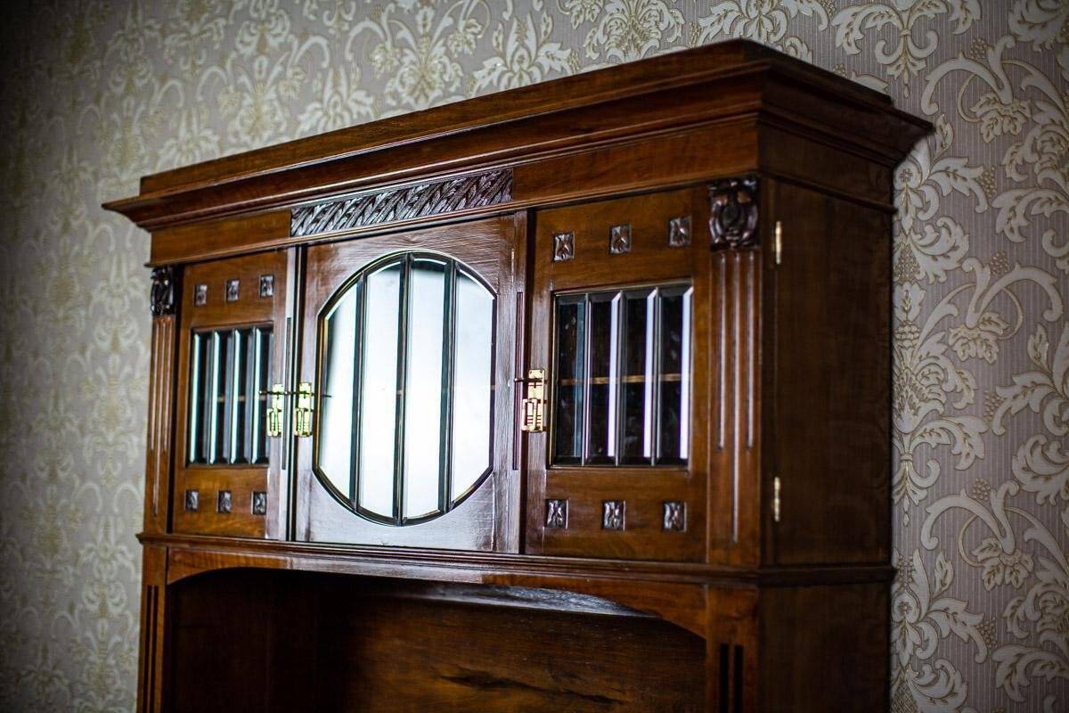 Antique Art Nouveau Palace Cupboard, 1890s