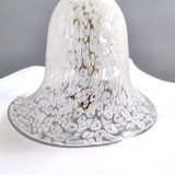 Suspension en verre de Murano blanc, marque La Murrina, Italie, années 1980