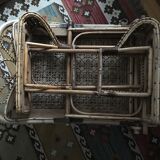 1920/1930 braided rattan Lounge Chair