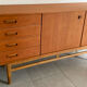 Vintage Scandinavian enfilade from the 60s in teak