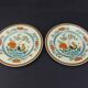 2 assiettes plates décor "Au Coq" Haviland