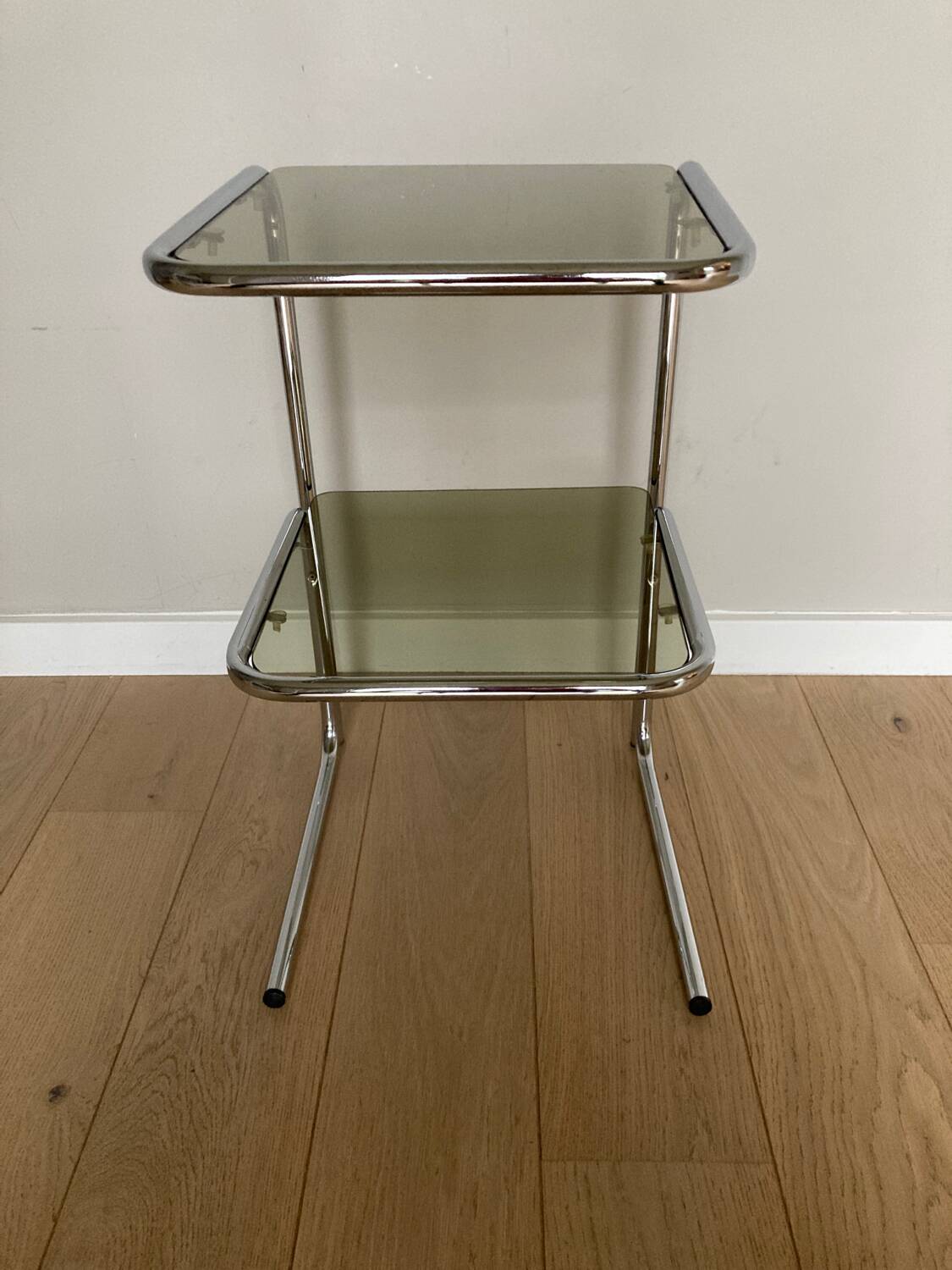 Bout de canapé verre