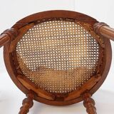 Pair of mahogany armchairs, Louis XVI style – Early 20th century