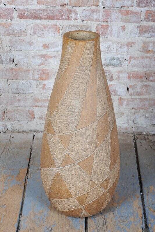 Mid-Century Modern Vase in Ceramic, Czech, 1950s