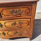 Transition louis xv louis xvi chest of drawers in cherry wood 4 drawers from the 18th century