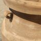 Terracotta garden jar