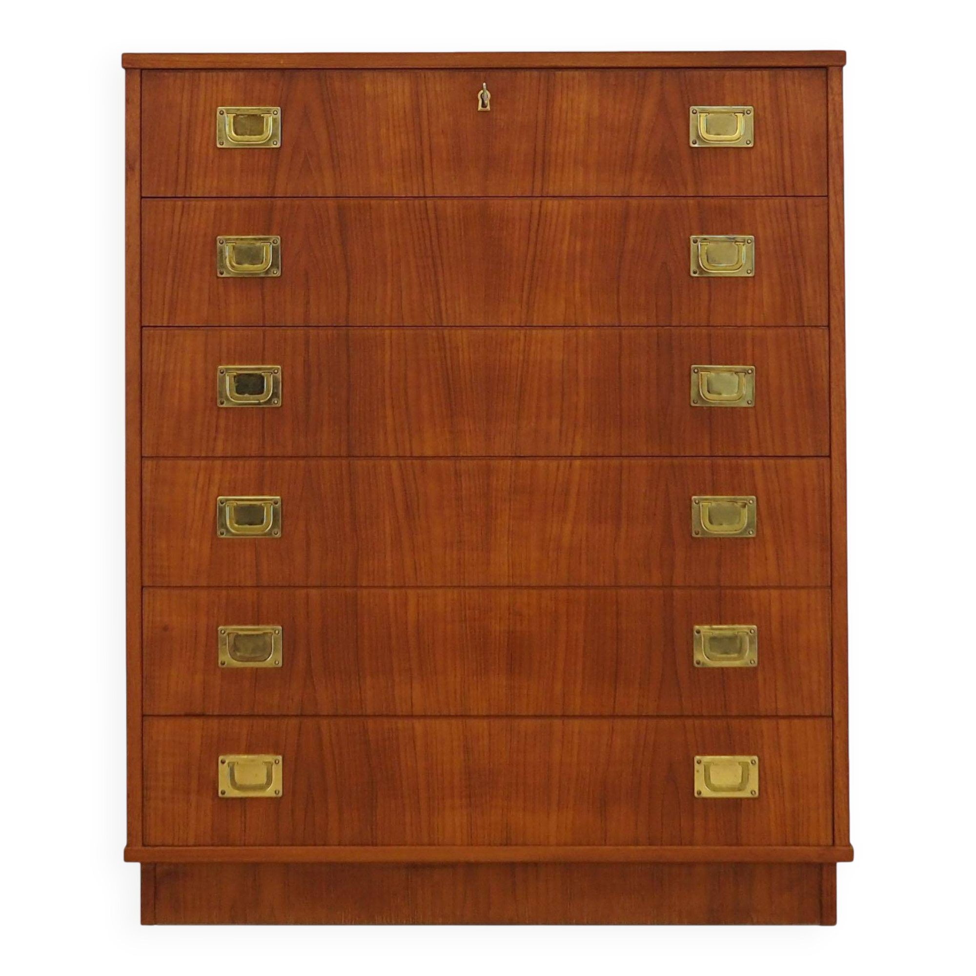 Teak chest of drawers, Danish design, 1960s, made in Denmark
