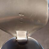 Carafe service 6 crystal and pewter flutes