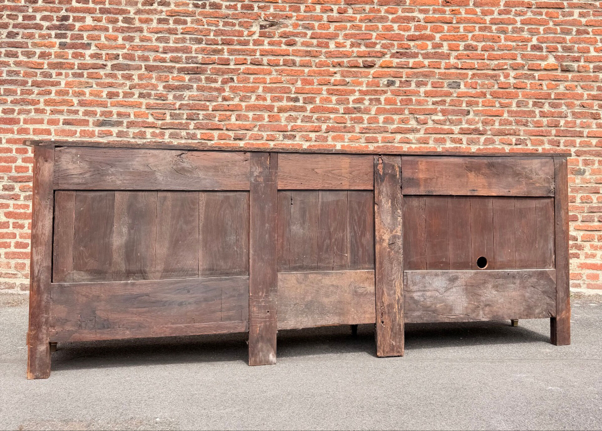 Directoire enfilade in beech 19th century