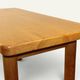 Table René Martin en pin massif moderniste, 1960