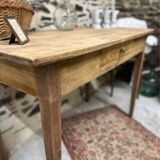table with vintage drawer