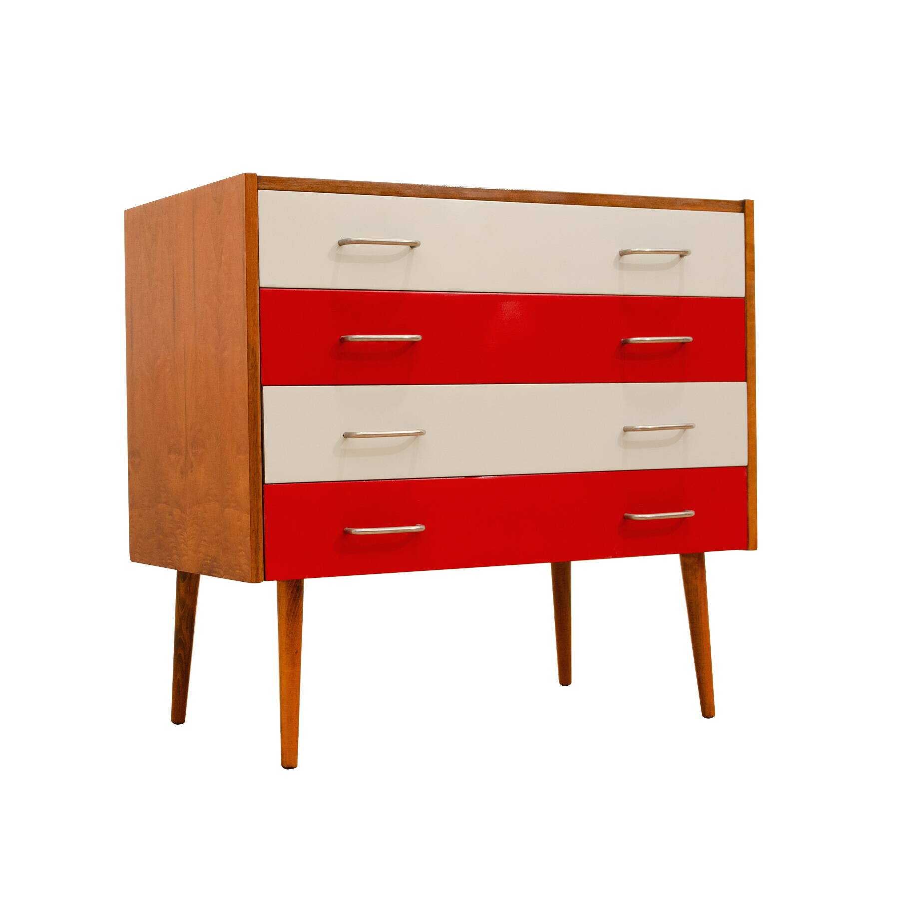 Mid century Eastern Bloc Vintage chest of drawers, 1970´s, Czechoslovakia
