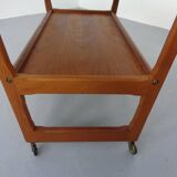 Teak Bar Cart by Holger Georg Jensen for Kubus, Denmark, 1960s