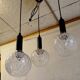 Chandelier with 3 lights - 1950s/60s