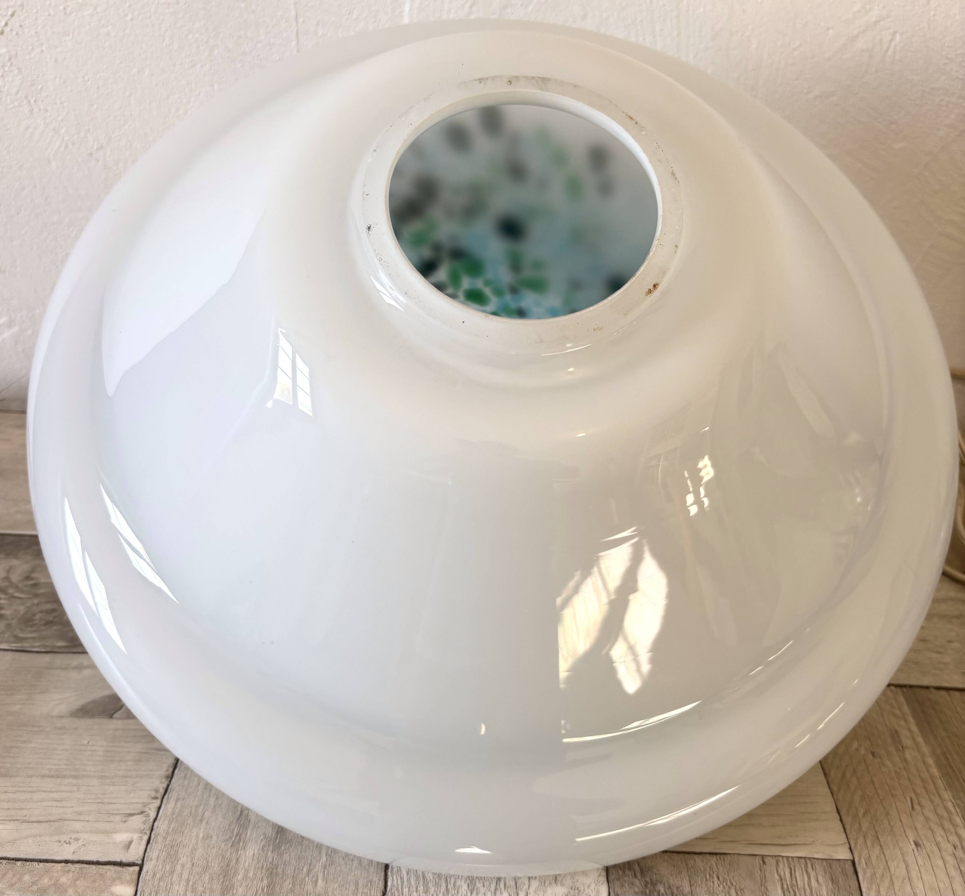 Large Murano lamp Fratelli Toso - Original label - Space Age