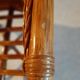 Set of 2 armchairs in adult varnished woven rattan