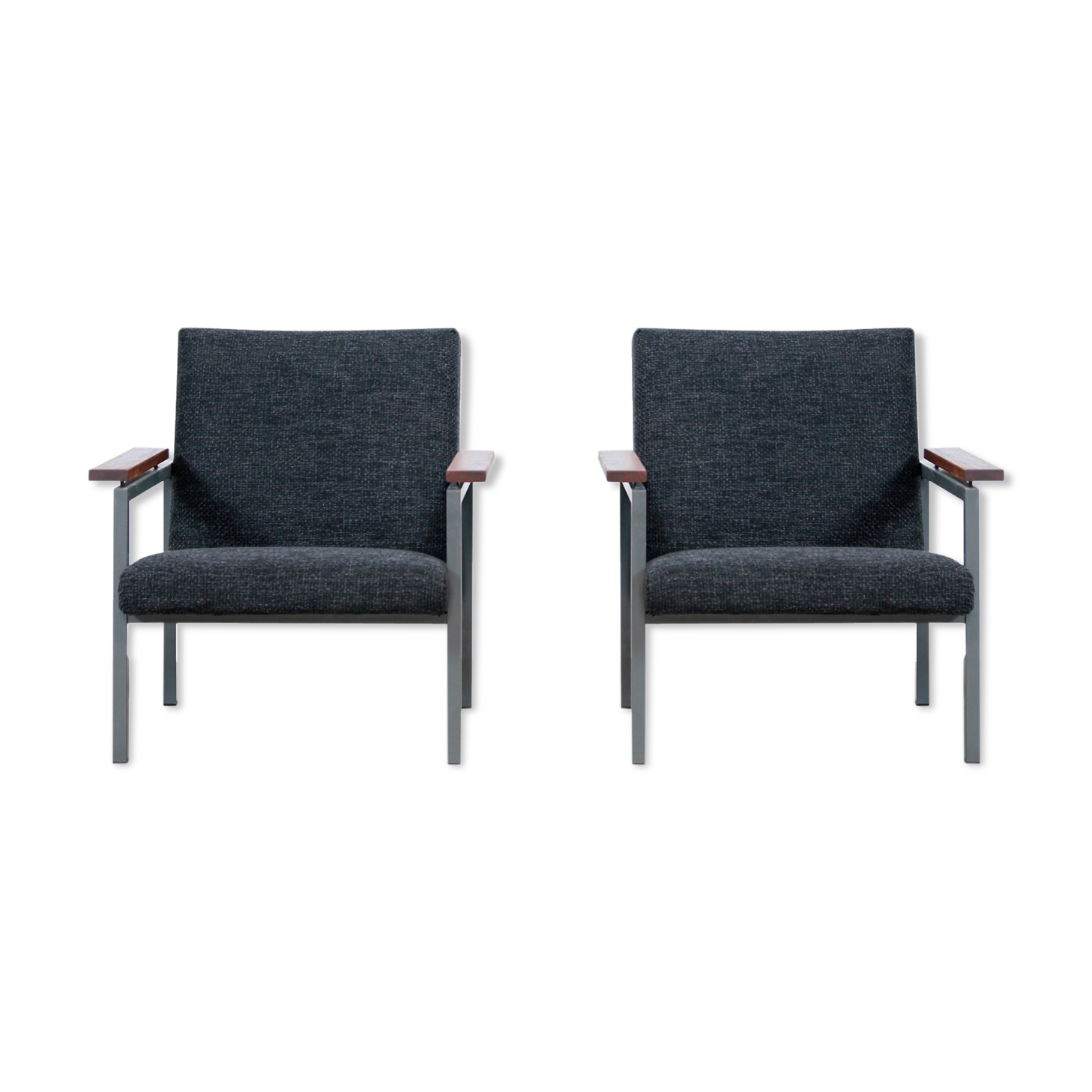 Ensemble de deux fauteuils Gijs van der Sluis modèle 30