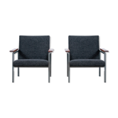 Ensemble de deux fauteuils Gijs van der Sluis modèle 30