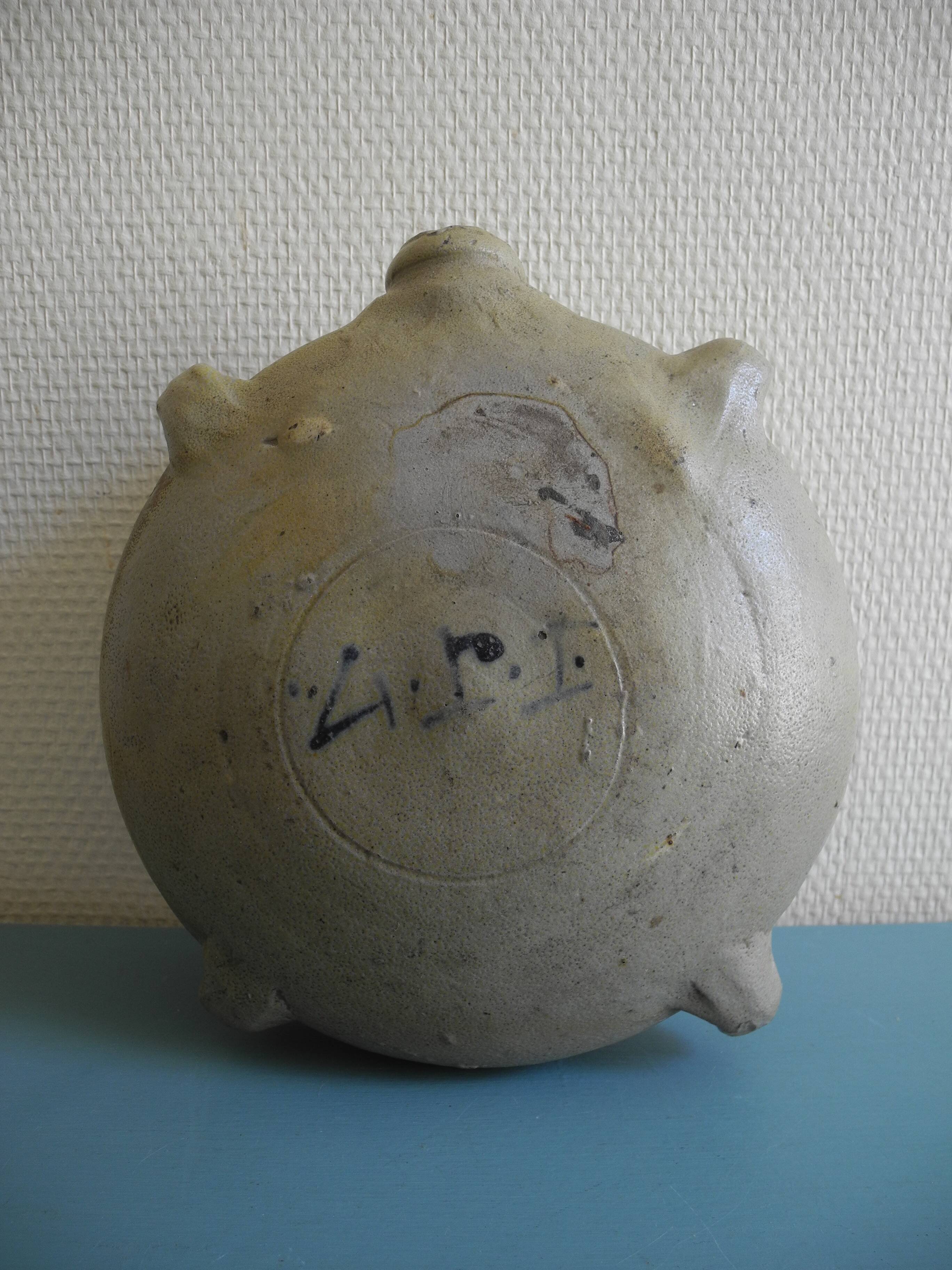 old toad gourd bottle stoneware decorative stoneware gourd bottle