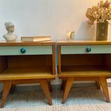 Pair of 60s bedside tables