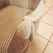 Baroque style curved sofa