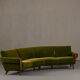 Vintage Danish Boomerang Sofa, Denmark 1960s