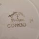 Assiette plate Congo Badonviller