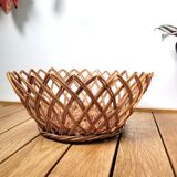 Small vintage wicker basket