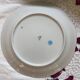 Set of 6 antique porcelain flat plates with gilding PL Limoges