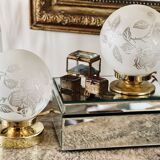 The flowers lamp