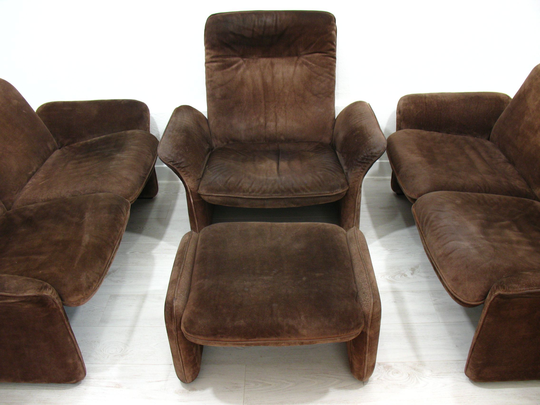 DS50 Sofa Set from de Sede, 1970s, Set of 4