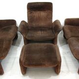 DS50 Sofa Set from de Sede, 1970s, Set of 4