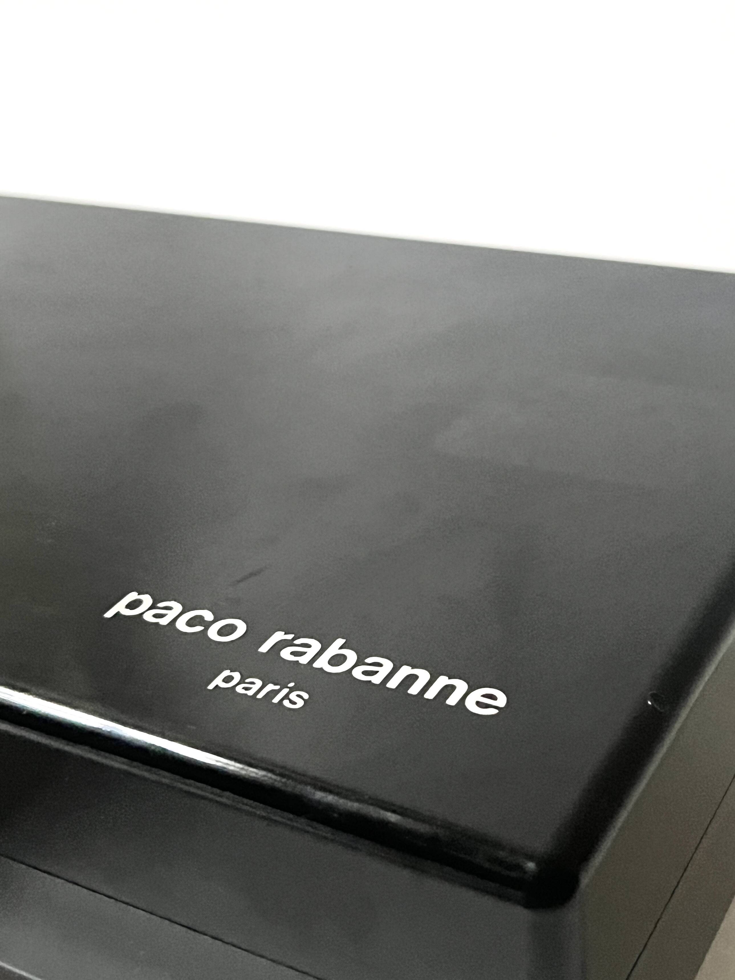 Tray - Closed storage box with lid by Parco Rabanne, around the 1970s.