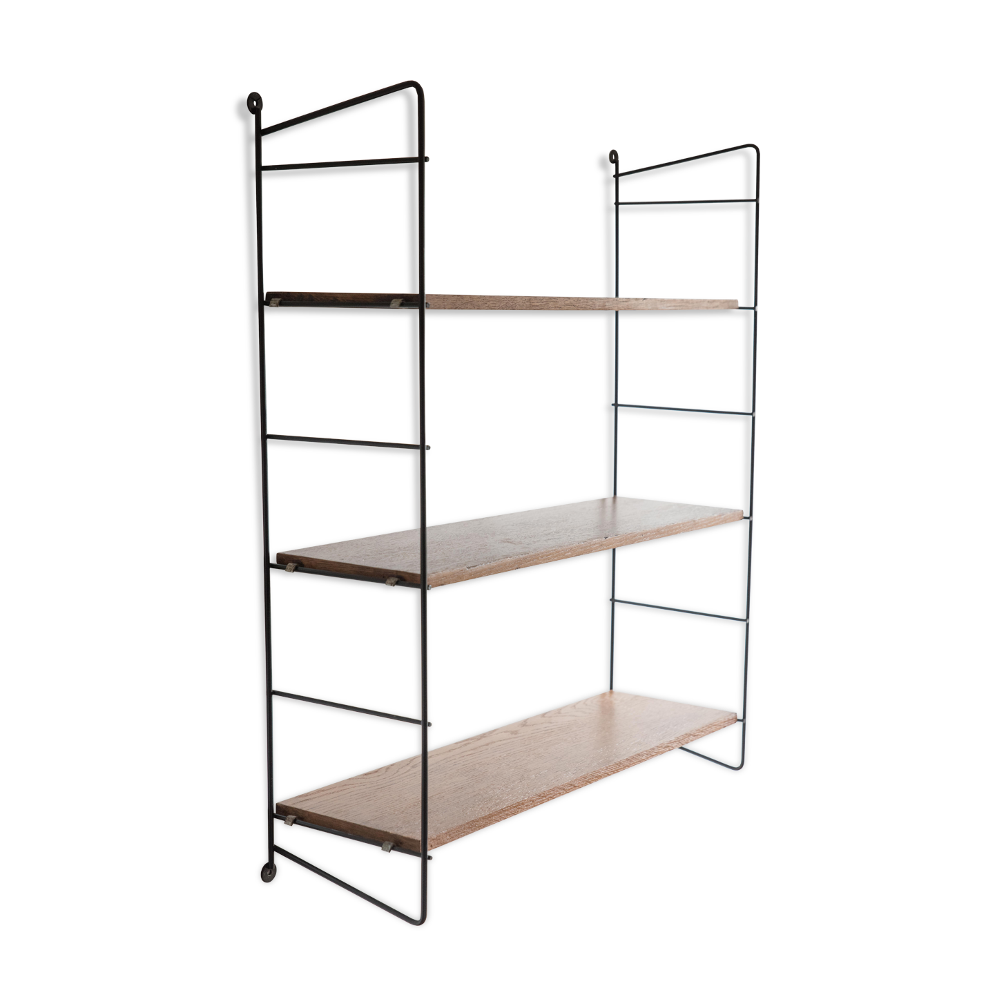 Shelf wood and metal