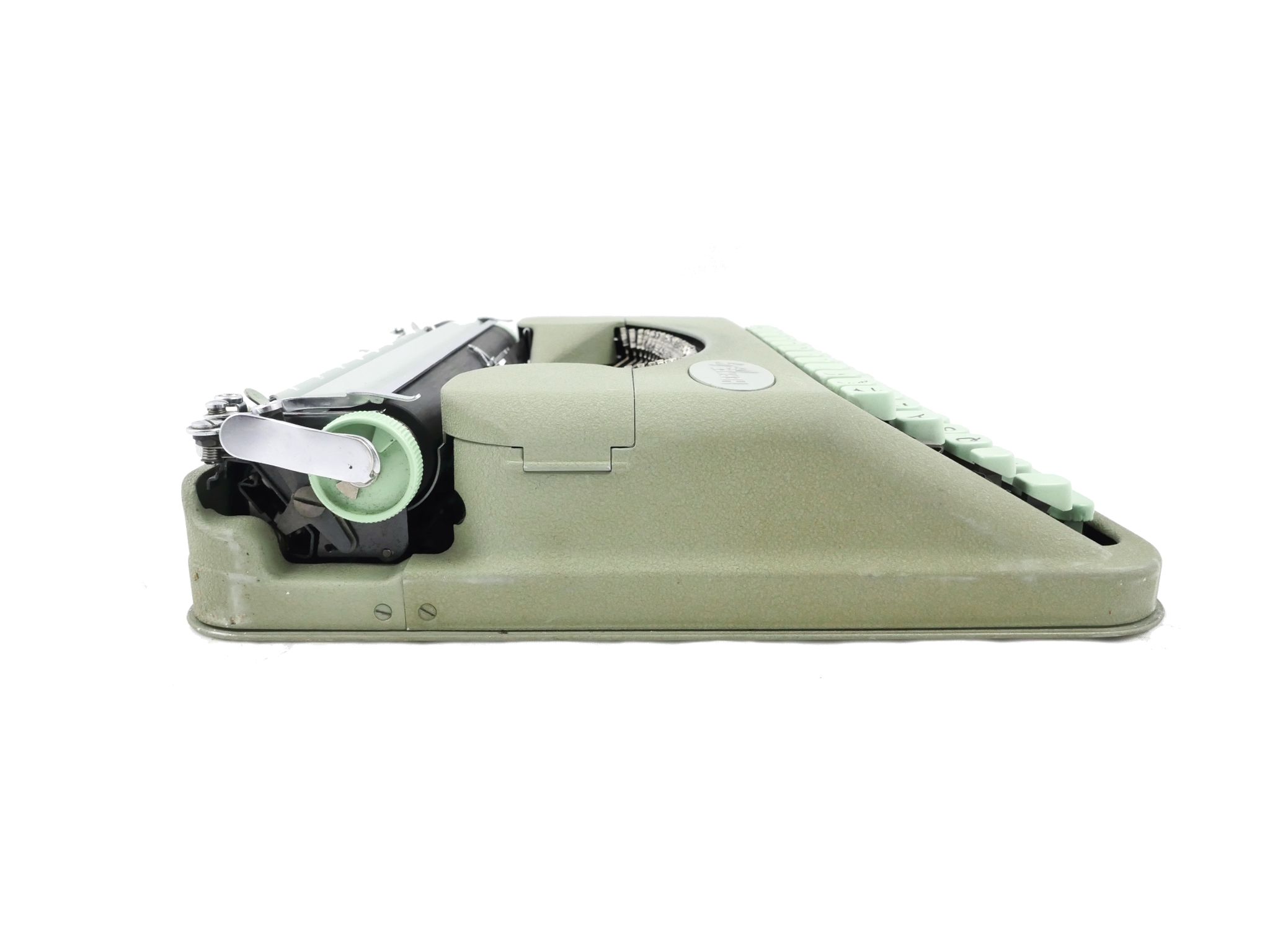 Hermes Baby green lime typewritter revised new ribbon