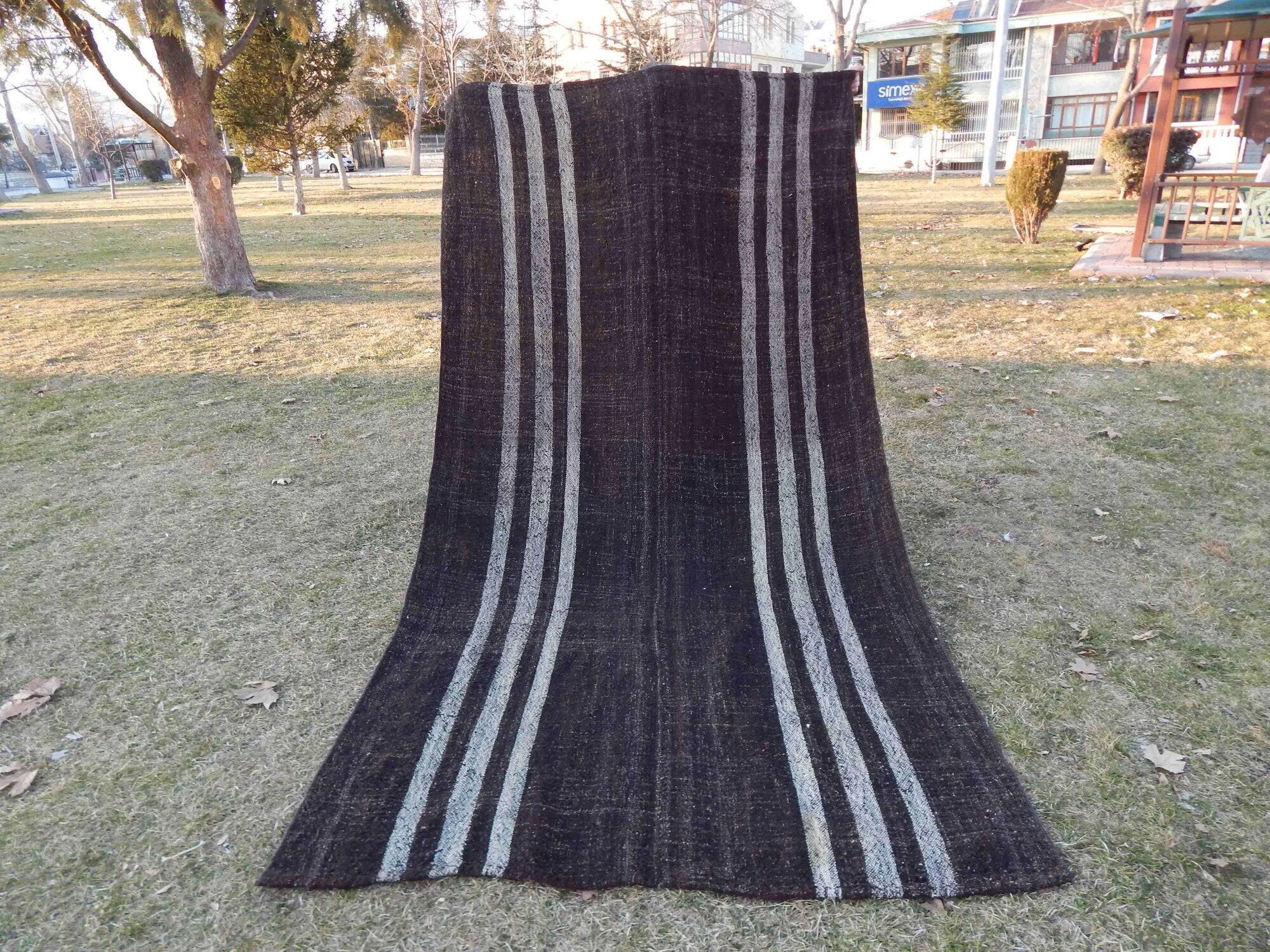 Vintage Turkish kilim handwoven 164x300 cm