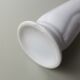 White porcelain tube vase