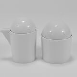Sugar bowl and creamer postmodern Cupola by Mario Bellini for Rosenthal studio-line