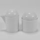 Bol à sucre et crémier postmoderne Cupola de Mario Bellini par Rosenthal studio-line