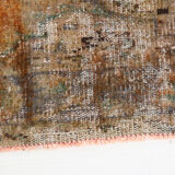 3x9 Vintage Oriental Runner Rug, 80x282Cm, Rug For Kitchen