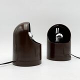 Pair of Space Age Lamps by Siberin Caronno, Italy 1970s