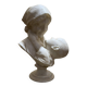 Italian marble bust of a woman/mother with her child