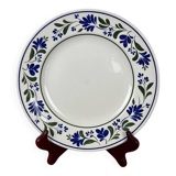 Set de 6 assiettes plates Churchill England, motif  fleur, 1970