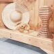 Antique pine cabinet