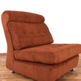 Mid-Century Italian Lounge Chairs, 1970s, Set of 2