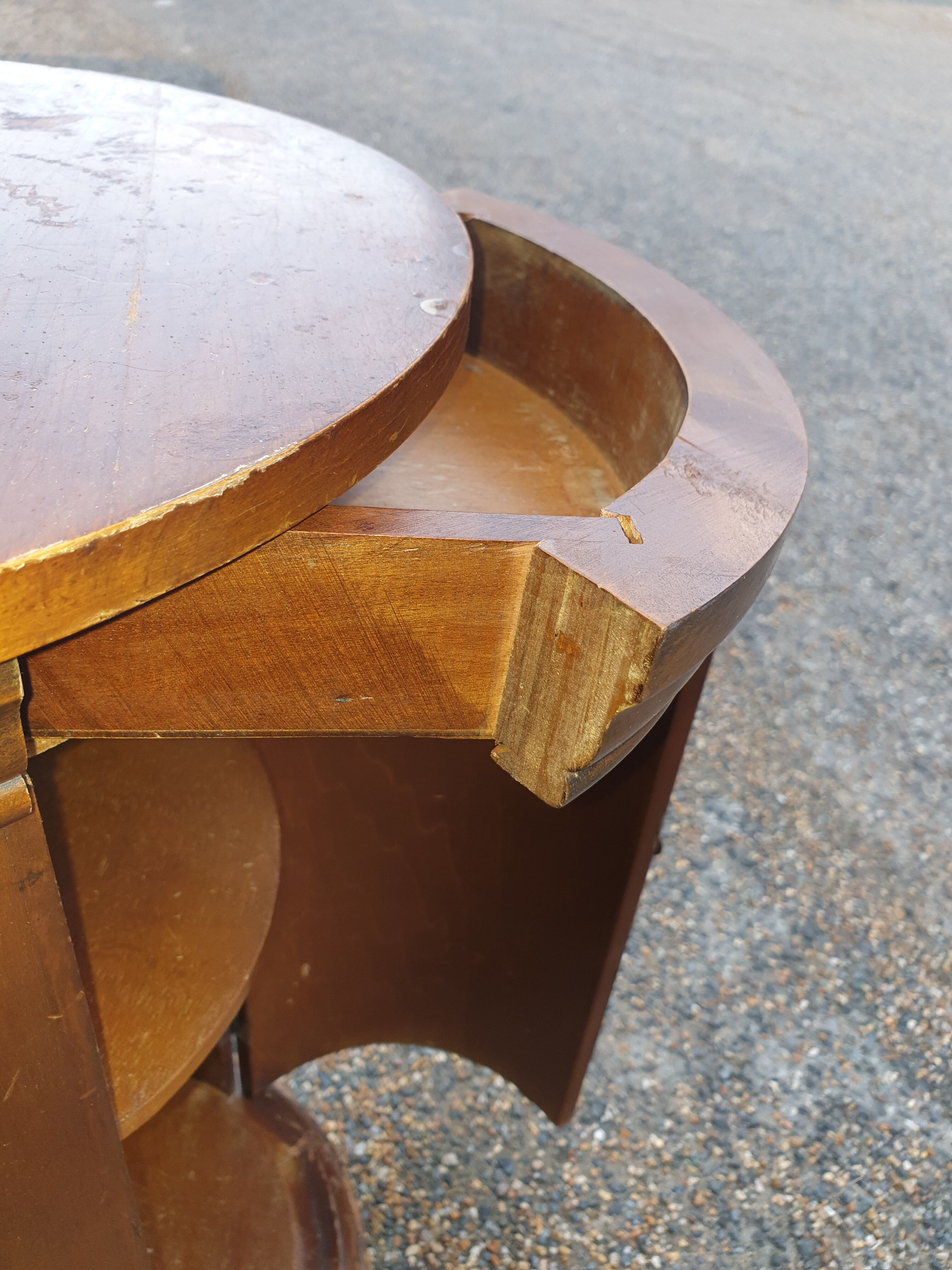 Bedside Table "Somno" Empire style